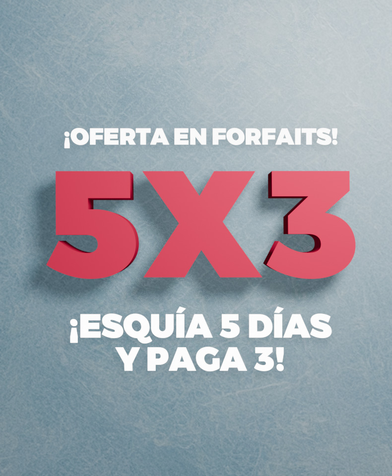 Aramón Oferta 5x3